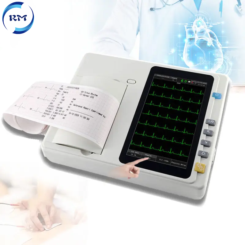 3 channel ECG Machine