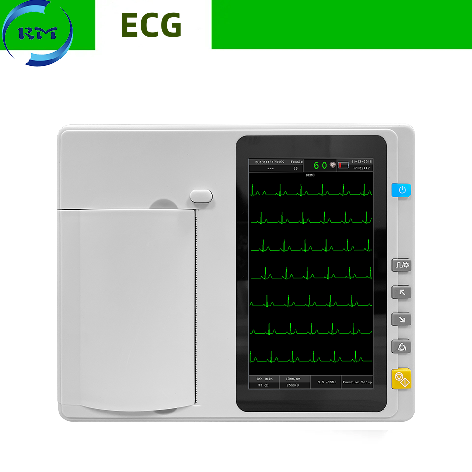 6 channel ECG Machine